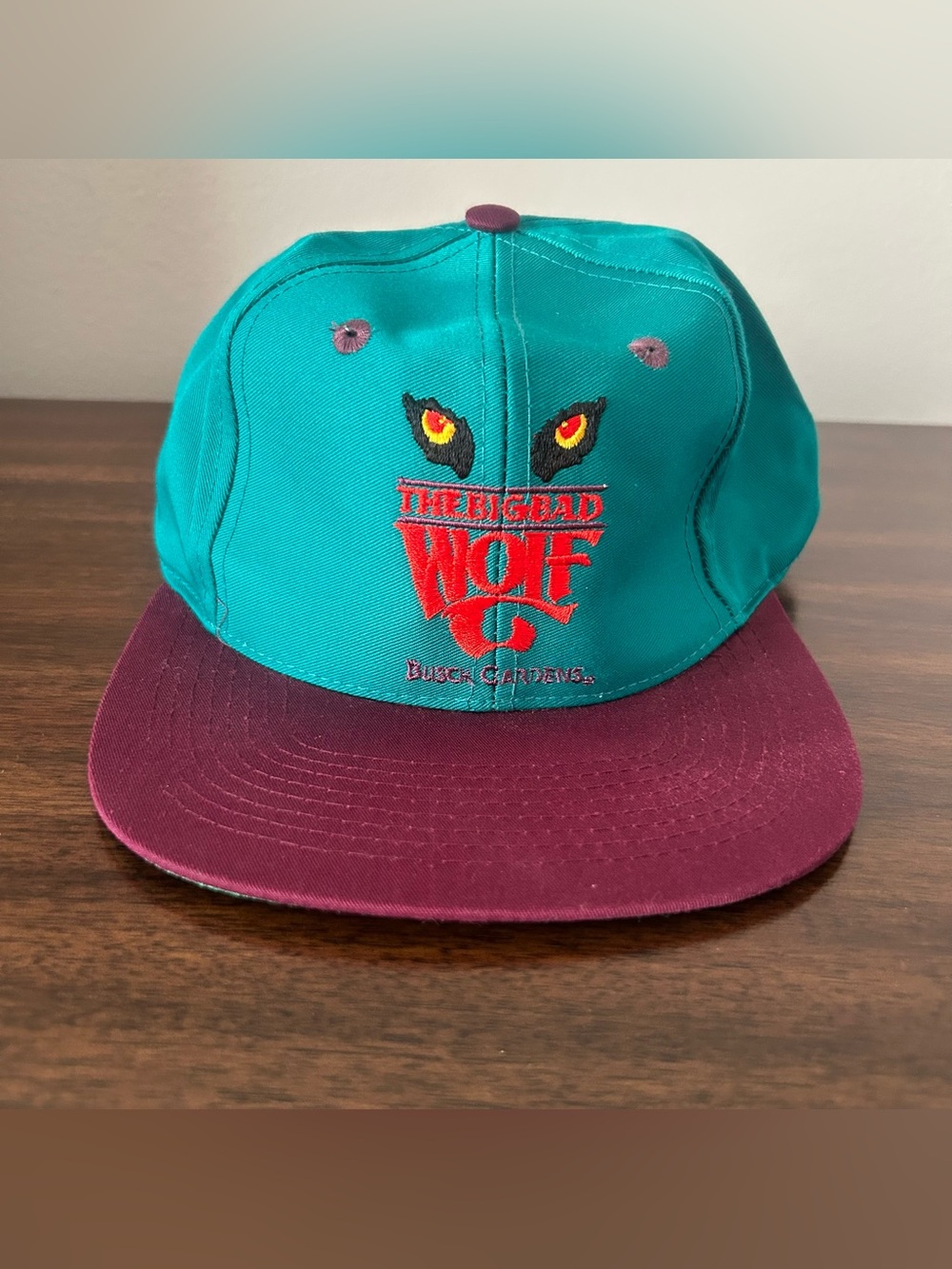 Vintage 1990s Busch Gardens Kid's Snapback Hat Cap - Retro 90s Nostalgia